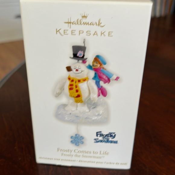 Hallmark Holiday Nwt Hallmark Frosty The Snowman Christmas Ornament